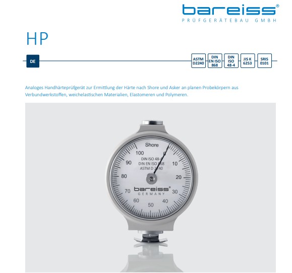 Data Sheet HP