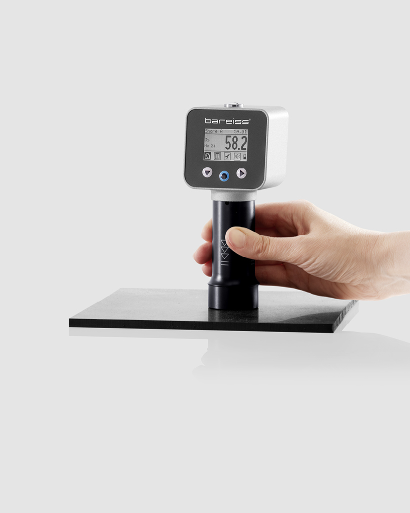 HPE III Basic Durometer with sample