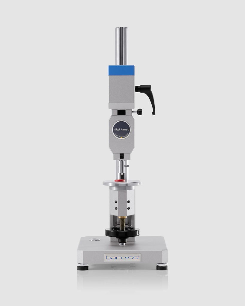 Modular hardness testing system digi test II with sample