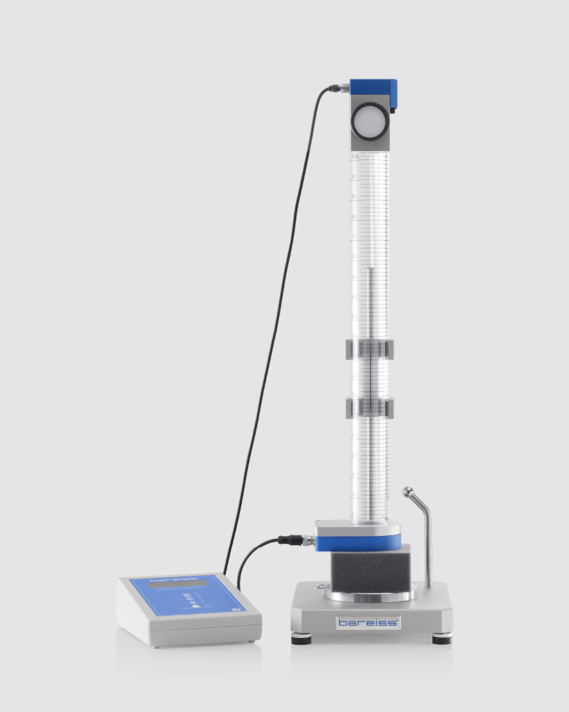 Ball Rebound Tester measuring device with electronic unit