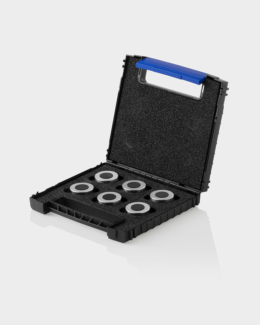 Standard Blocks test specimens made of reference materials for quality control