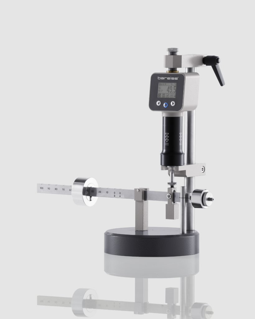 Shore Control Device with digital handheld hardness tester HPE III Basic