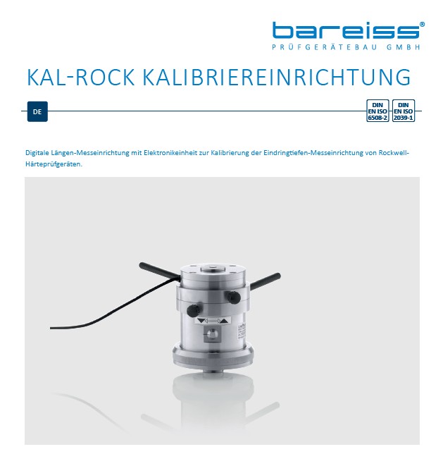 Kal-Rock Datenblatt deutsch
