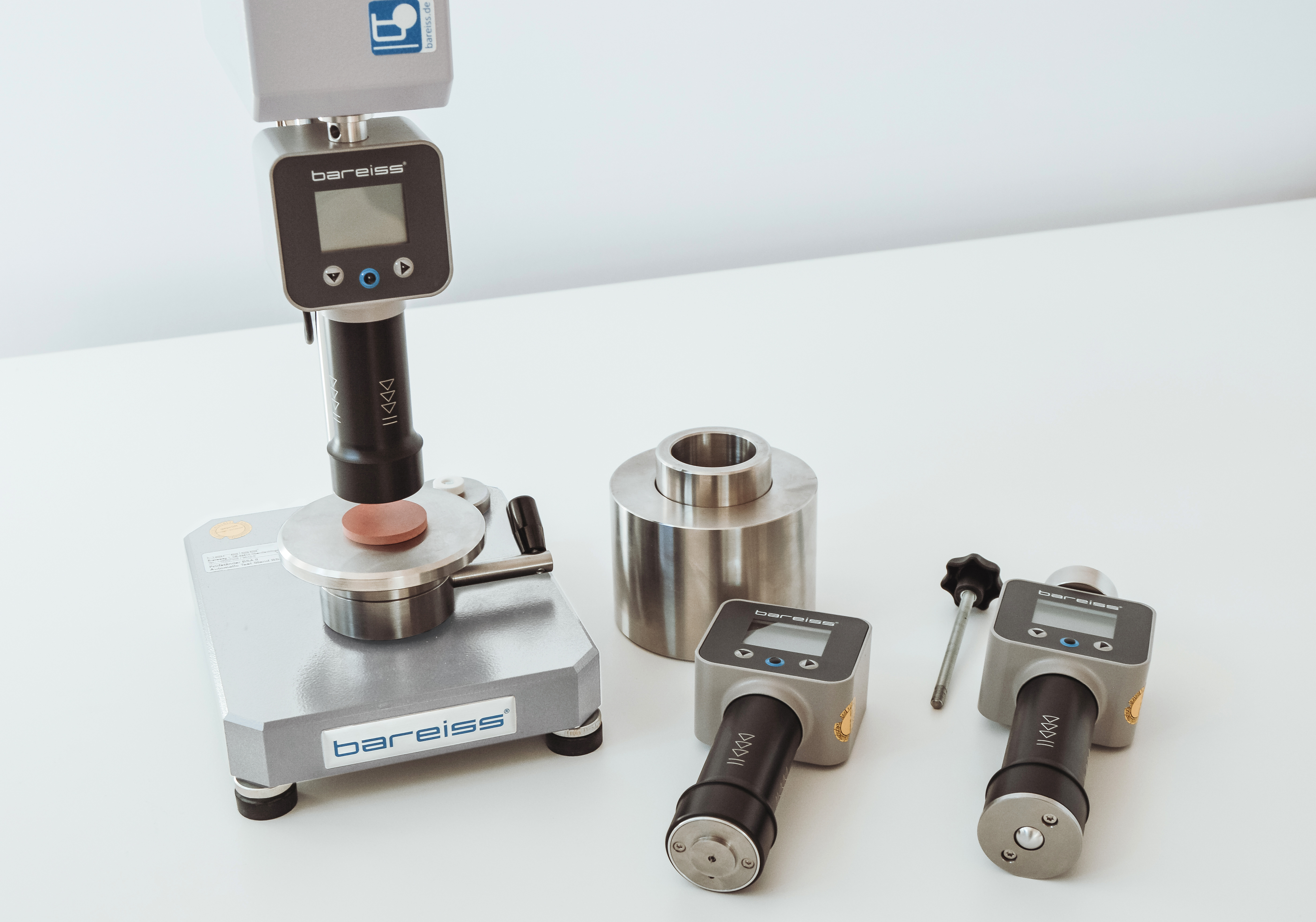Test stand BSA II, automatic with compatible digital hardness testers HPE III Basic