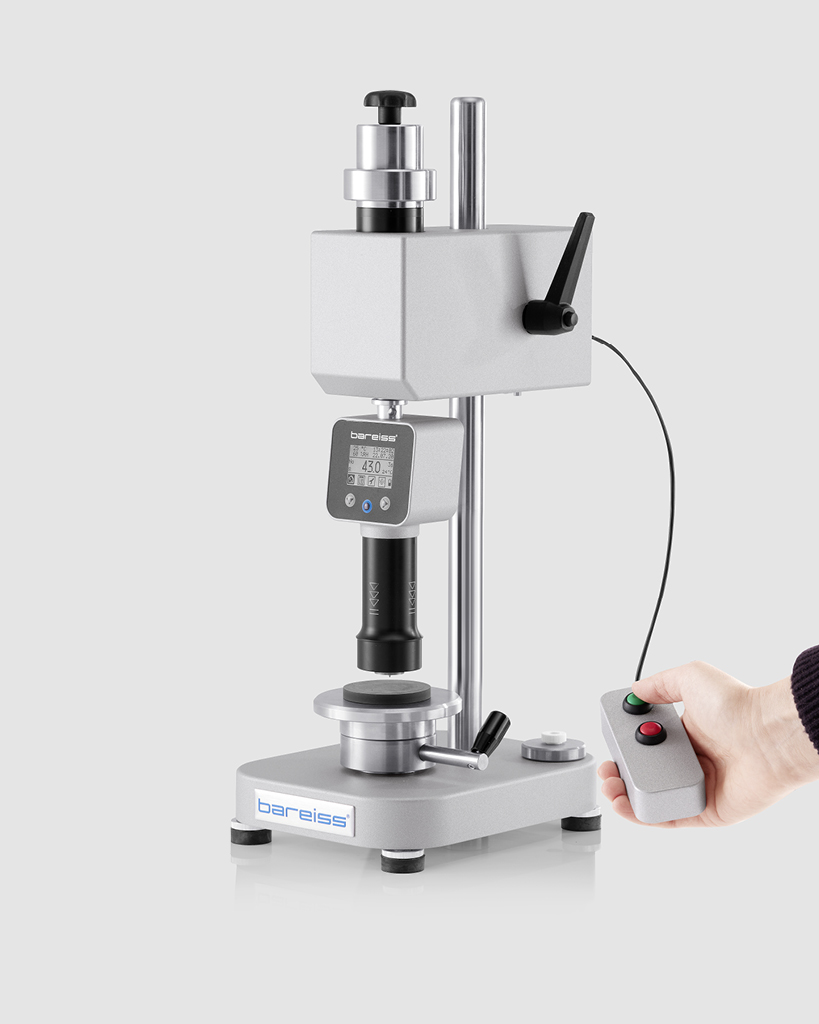 BSA II automatic test stand with digital hardness tester HPE III Basic operation