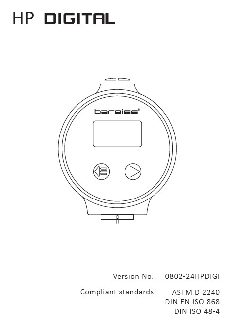 HP Digital operating manual