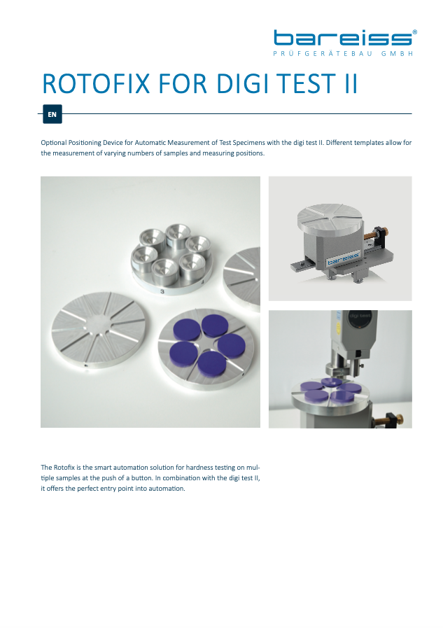 Rotofix data sheet english