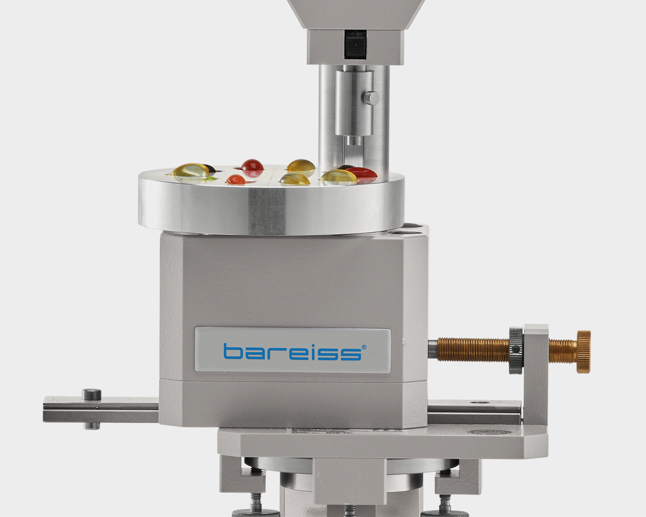 Rotofix for automatic positioning of multiple capsules for Gelomat